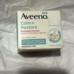 Calm + Restore Redness Relief Moisturizing Cream.
