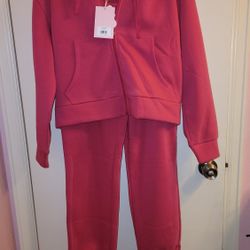 Juicy Couture Vixen Pink 2 Piece Sweatsuit