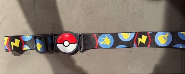 Ninteno Pokemon Pikachu Clip On Belt Poke ball Ash