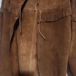 vintage brown suede jacket