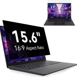 new Laptop Privacy Screen 15.6 Inch Compatible with HP/Dell/Acer/Samsung/Asus/Lenovo/Toshiba,16:9 Aspect Removable Anti Glare Blue Light Filter Protec