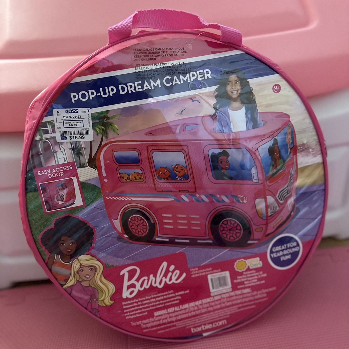 Barbie dream camper best sale instructions