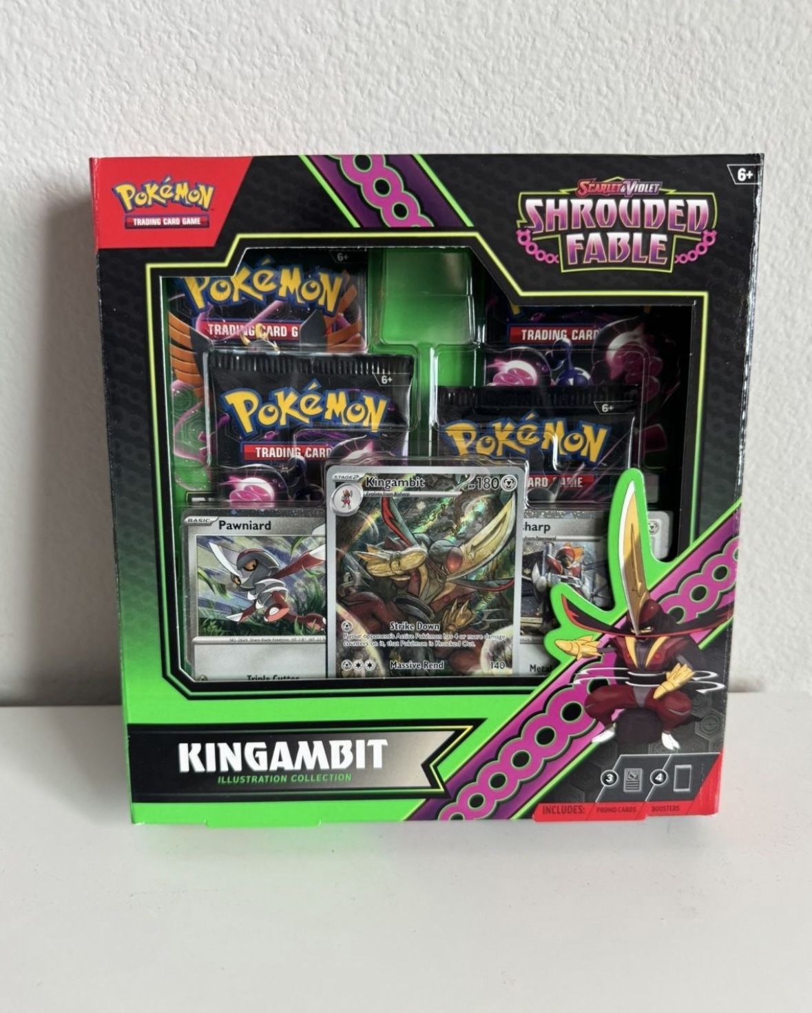 Pokemon Shrouded Fable Kingambit Illustration Collection