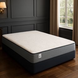 Brand New Queen Size Mattress 10” For Unbeatable Comfort! Also in Twin, Full & King. Wrapped in Plastic. Same-day Delivery.