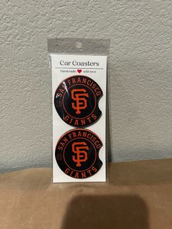 San Francisco Giants neoprene car coasters