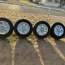 Ford f150 stock 18s with tires