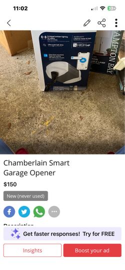 Garage opener