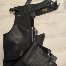 Harley Davidson Men’s Leather Chaps 