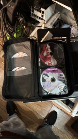 Case  with 50 adult dvds all working