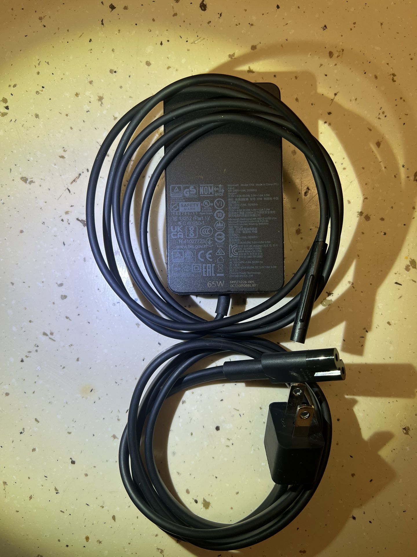 Microsoft Surface 65W Power Supply Magnetic Connector 
