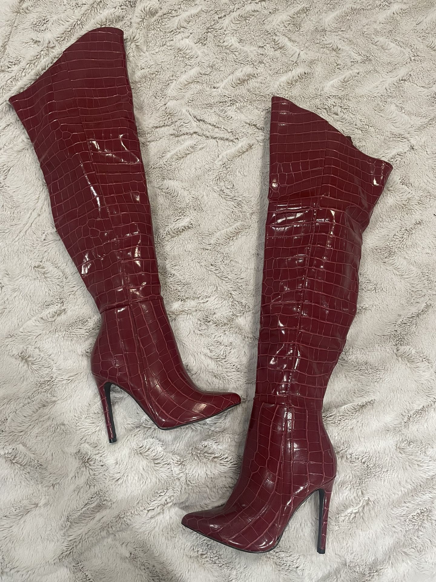 Thigh High Heal Boots