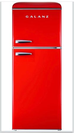 Galanz Retro Red Refrigerator