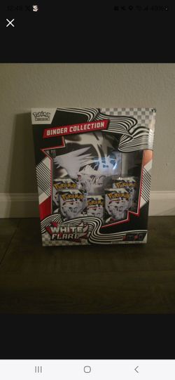 Pokemon White Flare Binder Collection