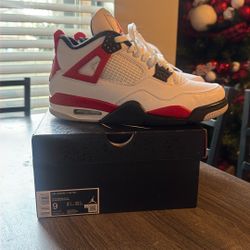 Jordan 4 Retro Red Cement 120 Sz 9 