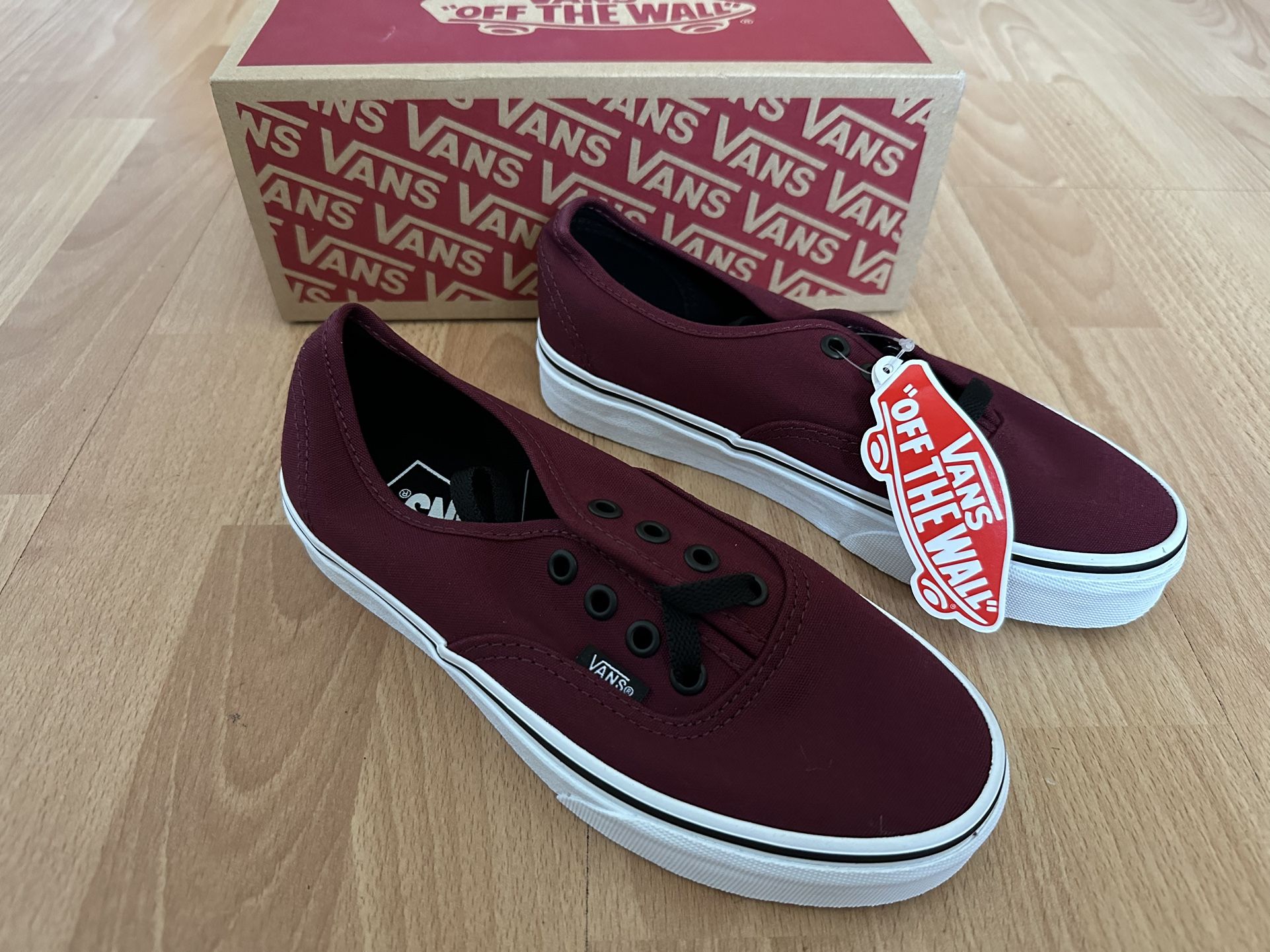 Vans Deep Red (Burgundy) Sneakers