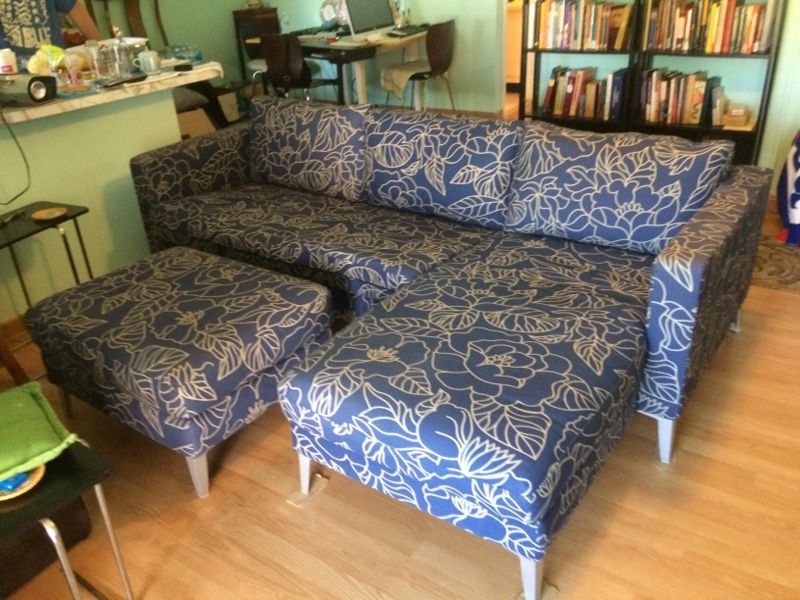 Sofa with lounger