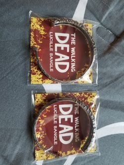 The walking death Lucille bangle bracelets