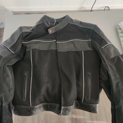 Sedici Leather Riding  Jacket