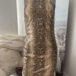 Snake Design Dress, size 4