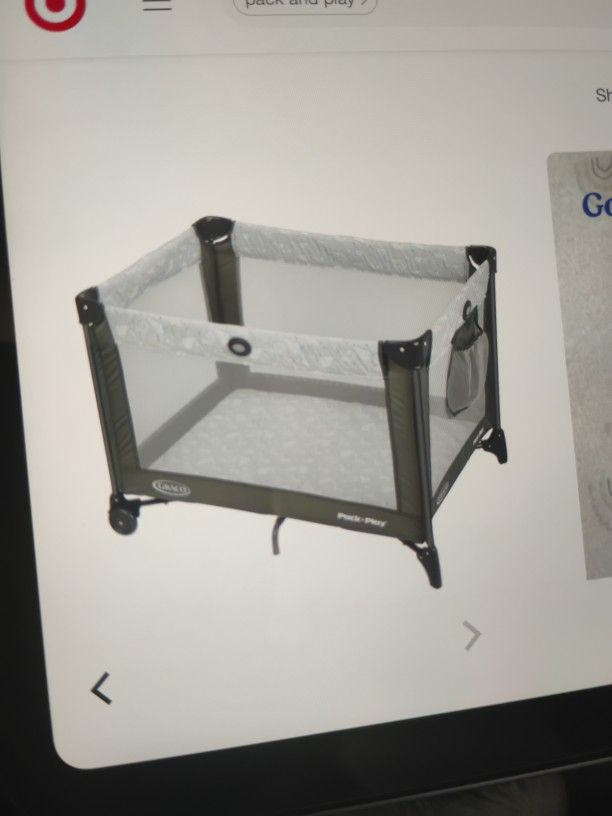 Crib And Graco Play Portable Playyard