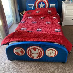 Superhero Twin Size Bed