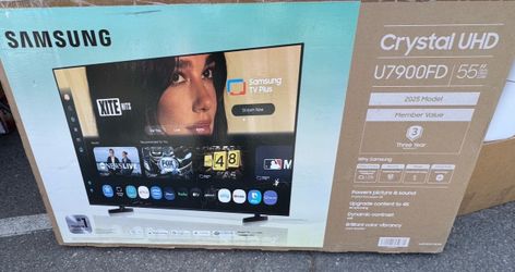 Samsung Crystal UHD 55” Smart TV 2025