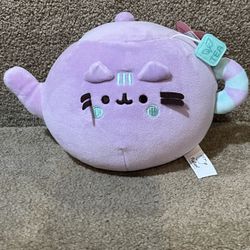 GUND Pusheen’s Kitchen: Teapot Squisheen Plush, Purple, 6”