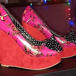 Iron Fist Wedge Heels