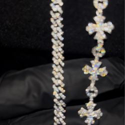 VVS GRA Certified Lab Stone Bracelets Pair