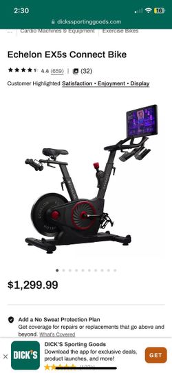 Echelon smart connect bike