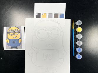 Minions Paint-By-Numbers Kit