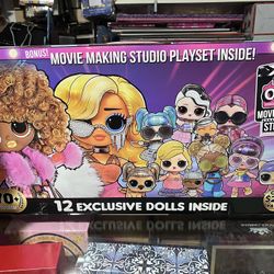 LOL MOVIE MAKING STUDIO PLAYSET INSIDE! 