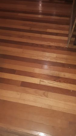 Heart pine flooring