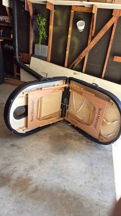 Massage table