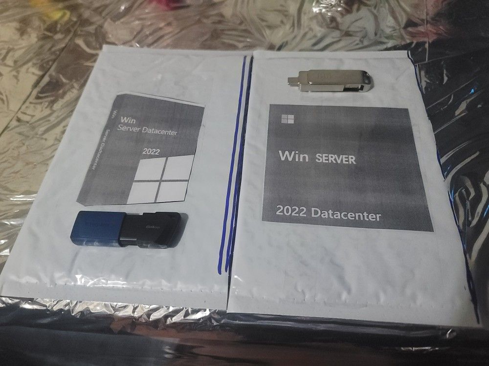 Win Server DataCenter 2022 Usb Recovery Flash Sealed