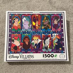 Disney Villains Puzzle 1500 Pieces