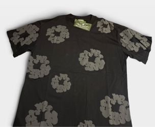 Denim Tears Cotton Wreath All-Over Print T-Shirt
