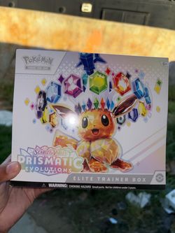 Pokémon Scarlet & Violet Prismatic Evolutions Elite Trainer Box