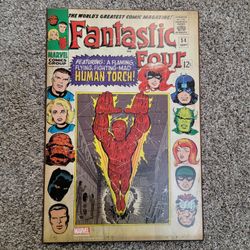 Fantastic Four Inhumans #54 Marvel Comics Cover Wood Wall Art