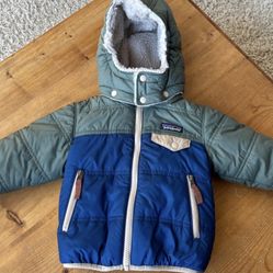 Patagonia Tribbles Reversible Jacket- 12/18 Months