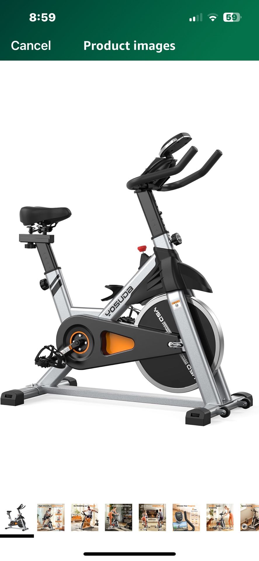 Stationary Bike For Exercise.