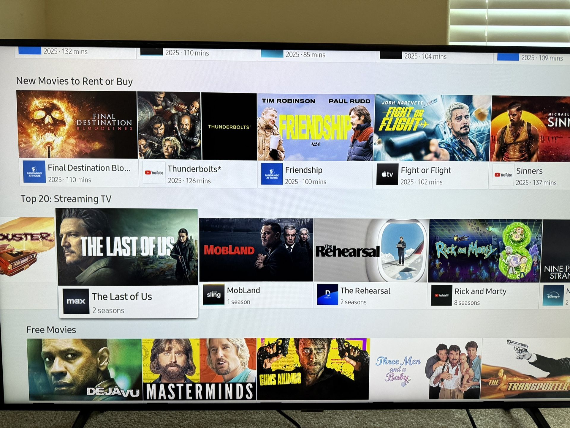 Samsung 55inch 4k Smart Tv