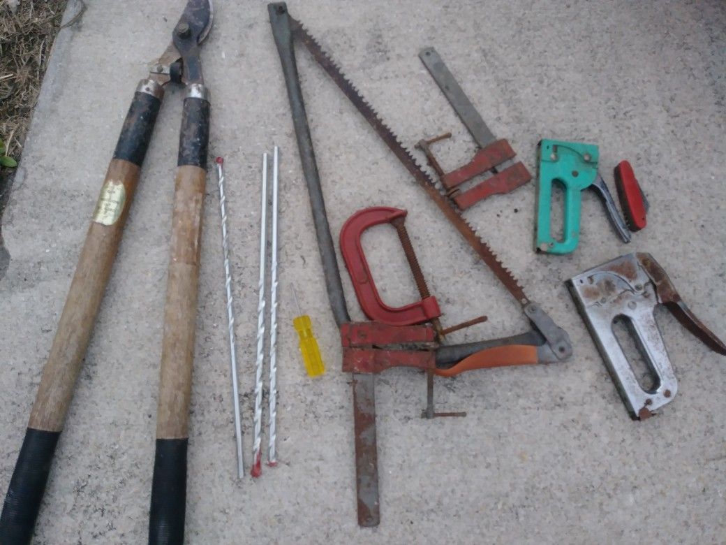 Tool lot.