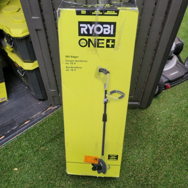 RYOBI ONE+ 18V 9 in. Cordless Battery Edger (Tool Only)