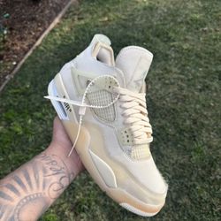 Jordan Retro 4 Off White
