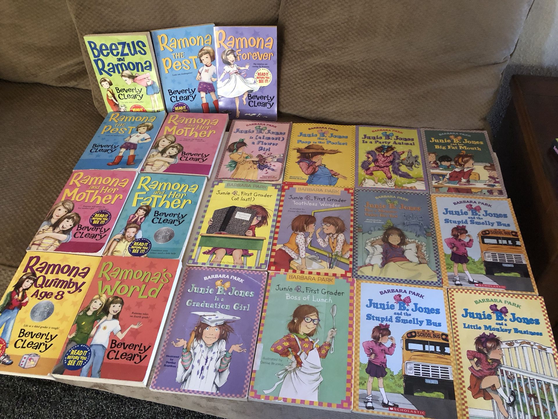Ramona and Janie B. Jones Children’s Book Collections and miscellaneous pre-teen books