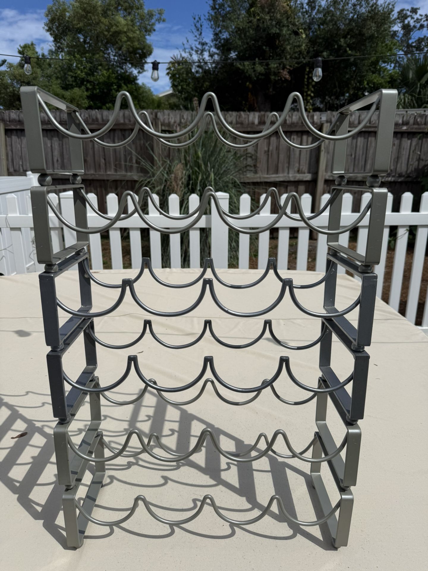 Metal Wine Rack 