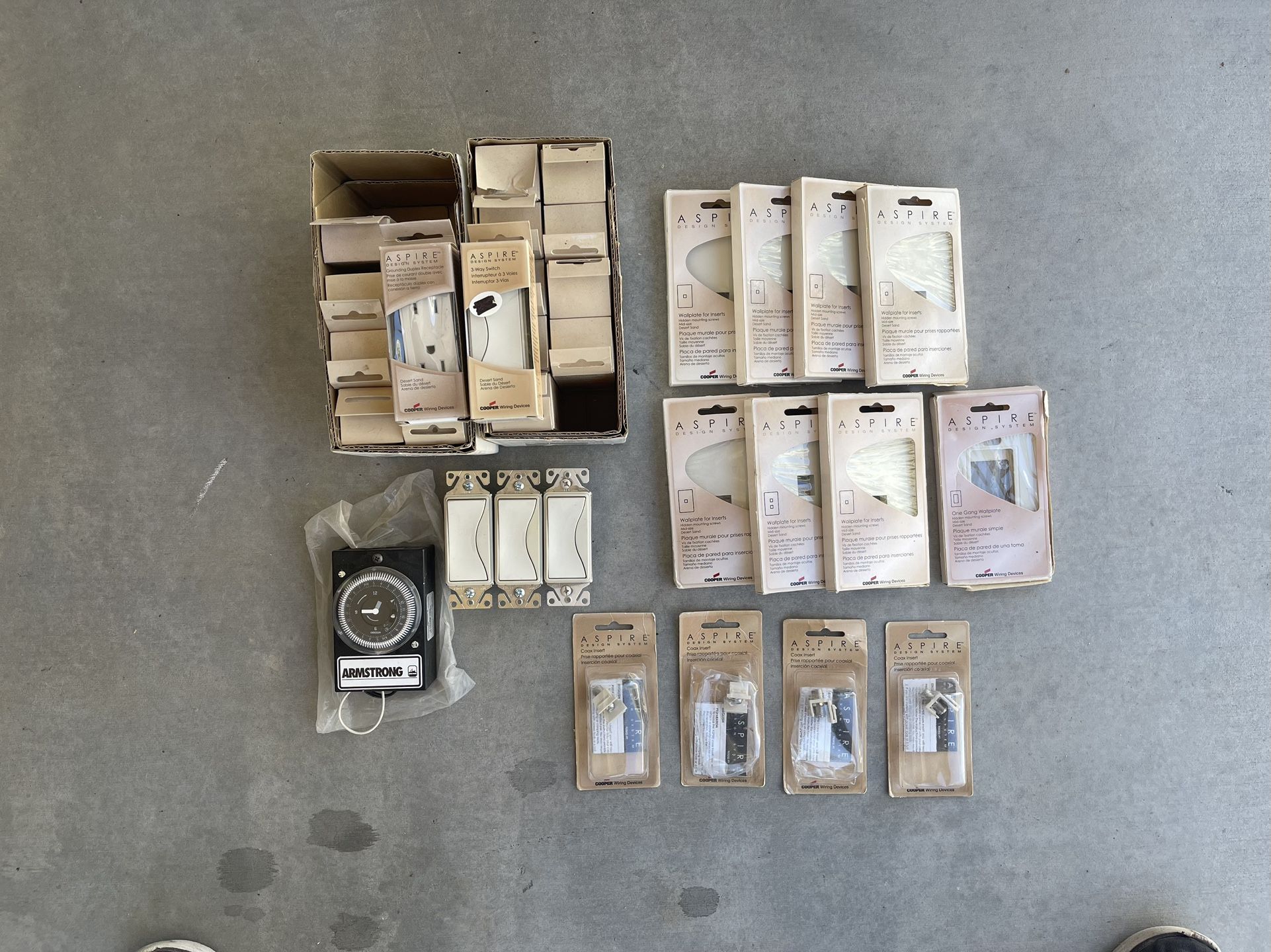 Electrical Switches/ Cover plates Etc 