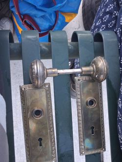 Antique Brass Door Hardware Sets with Glass Knobs (Multiple Sets Available