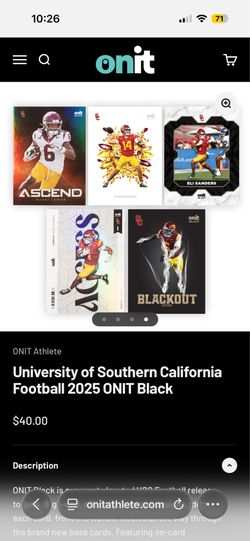 Onit Athlete Black Premium (hobby)- USC